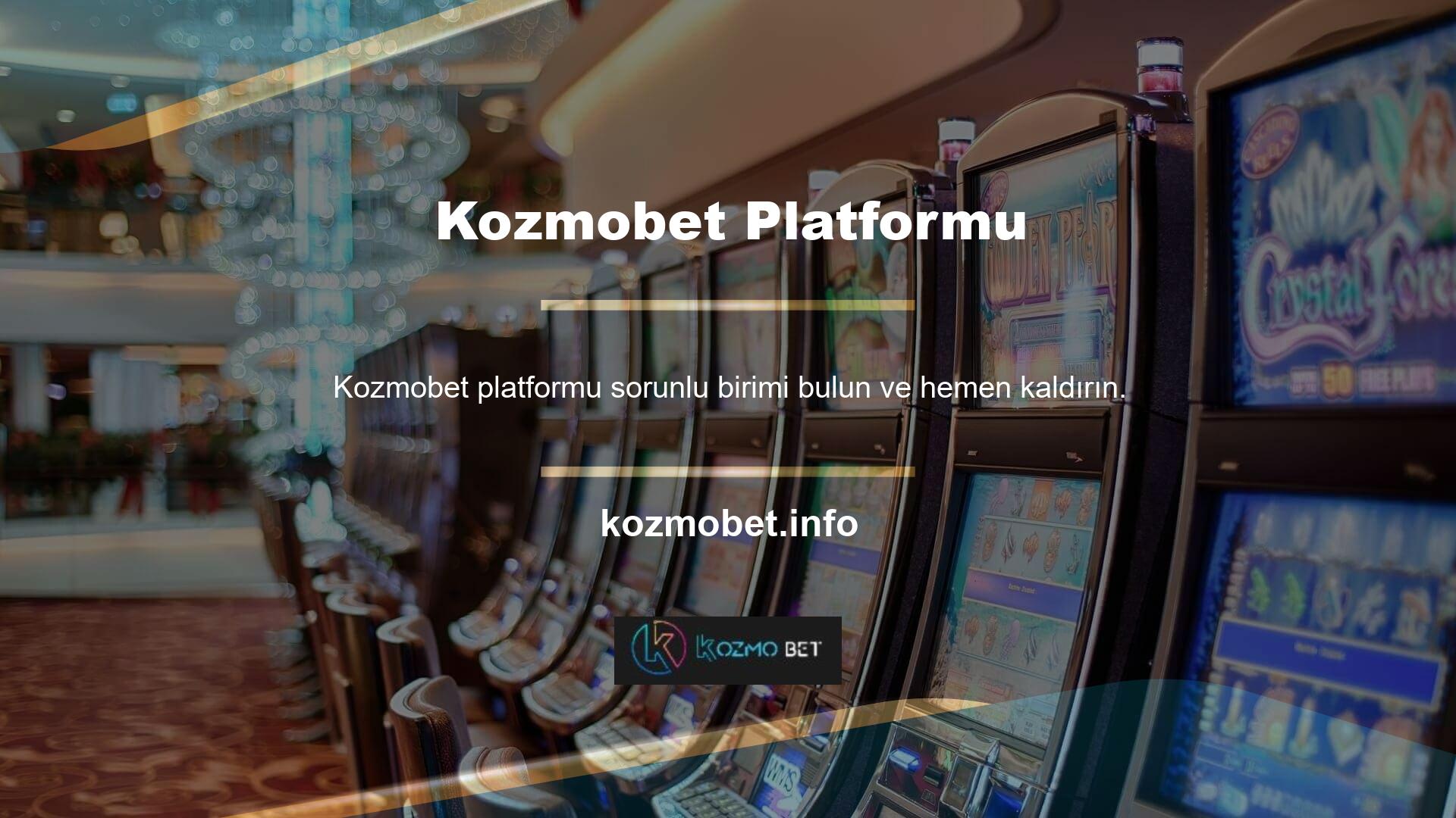 Yayıncılar tarafından sıklıkla değerlendirilen ve hatalı bileşenlerin değiştirilmesi için sürekli gelişen Kozmobet platformu, domain hesabında lider platform olarak ortaya çıkmıştır